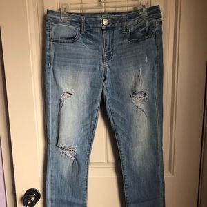 American Eagle Distressed Skinny Jeans